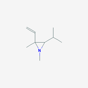 2-Ethenyl-1,2-dimethyl-3-(propan-2-yl)aziridine