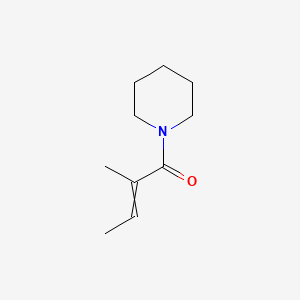 Piperidine, 1-(2-methyl-1-oxo-2-butenyl)-