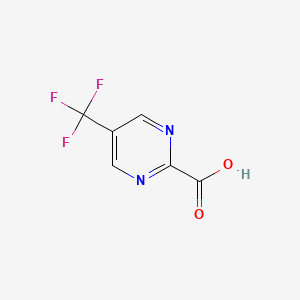 molecular formula C6H3F3N2O2 B1394863 5-(三氟甲基)嘧啶-2-羧酸 CAS No. 944905-44-6