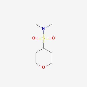 N,N-dimethyltetrahydro-2H-pyran-4-sulfonamide