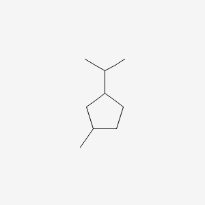 Cyclopentane, 1-methyl-3-(1-methylethyl)-