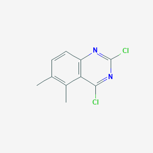 molecular formula C10H8Cl2N2 B13948853 2,4-Dichloro-5,6-dimethylquinazoline 