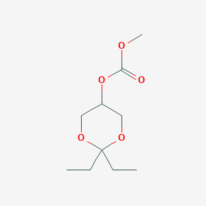 2,2-Diethyl-1,3-dioxan-5-yl methyl carbonate