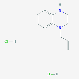 1-Allyl-1,2,3,4-tetrahydroquinoxaline dihydrochloride