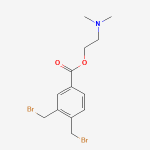 2-(Dimethylamino)ethyl 3,4-bis(bromomethyl)benzoate