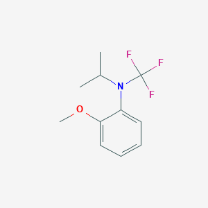 N-isopropyl-2-methoxy-N-(trifluoromethyl)aniline