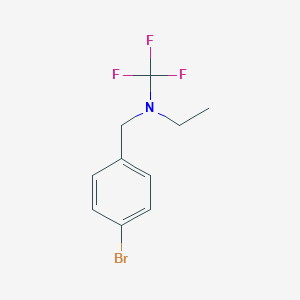 N-(4-bromobenzyl)-N-(trifluoromethyl)ethanamine