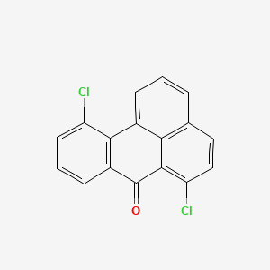 7H-Benz(de)anthracen-7-one, 6,11-dichloro-