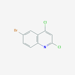 molecular formula C9H4BrCl2N B1394914 6-溴-2,4-二氯喹啉 CAS No. 406204-90-8