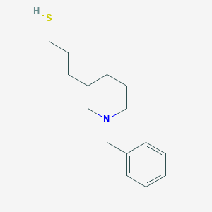 3-(1-Benzylpiperidin-3-yl)propane-1-thiol