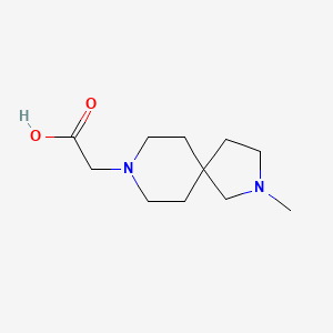 2-(2-Methyl-2,8-diazaspiro[4.5]decan-8-yl)acetic acid