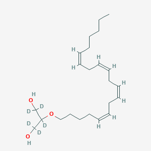 1,3-Dihydroxypropan-2-yl-1,1,2,3,3-d5 (5E,8E,11E,14E)-icosa-5,8,11,14-tetraenoate