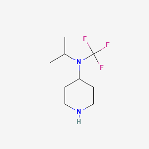 N-isopropyl-N-(trifluoromethyl)piperidin-4-amine