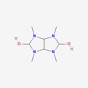 molecular formula C8H18N4O2 B1394937 1,3,4,6-四甲基八氢咪唑并[4,5-d]咪唑-2,5-二醇 CAS No. 1228553-04-5