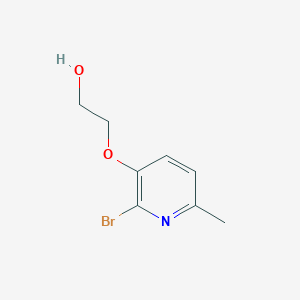 2-(2-Bromo-6-methylpyridin-3-yloxy)ethanol