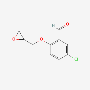 5-Chloro-2-(2-oxiranylmethoxy)benzaldehyde