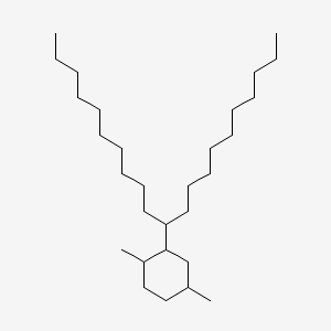 11-(2,5-Dimethylcyclohexyl)heneicosane