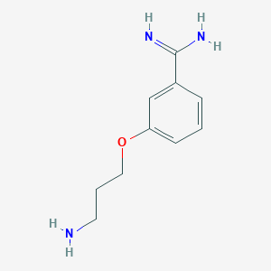 3-(3-Aminopropoxy)benzenecarboximidamide