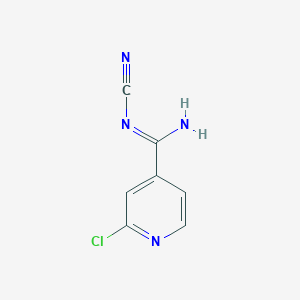 2-chloro-N-cyanoisonicotinamidine