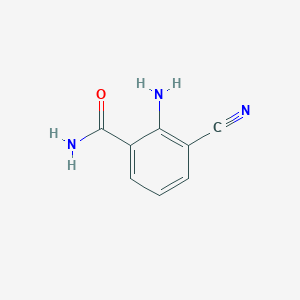 2-Amino-3-cyanobenzamide