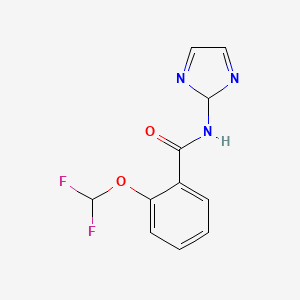 2-(difluoromethoxy)-N-(2H-imidazol-2-yl)benzamide