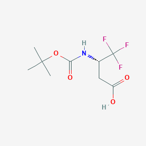 (S)-Boc-3-amino-4,4,4-trifluoro-butyric acid