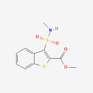 Methyl 3-[(methylamino)sulfonyl]-1-benzothiophene-2-carboxylate