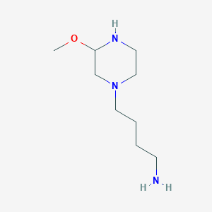 4-(3-Methoxypiperazin-1-YL)butan-1-amine