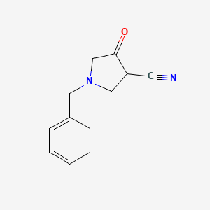 1-Benzyl-4-oxopyrrolidine-3-carbonitrile