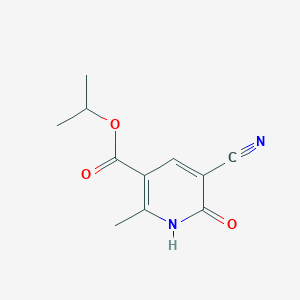 Isopropyl 5-cyano-2-methyl-6-oxo-1,6-dihydropyridine-3-carboxylate