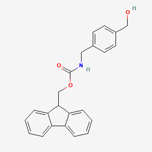 9H-Fluoren-9-ylmethyl 4-(hydroxymethyl)benzylcarbamate