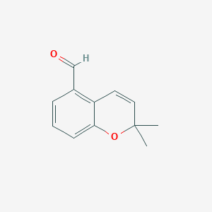 2,2-dimethyl-2H-chromene-5-carbaldehyde