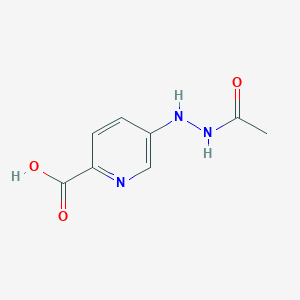 5-(2-Acetylhydrazinyl)pyridine-2-carboxylic acid