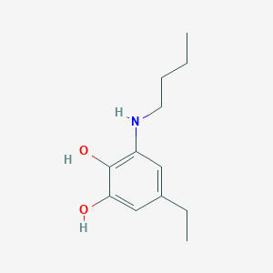 1,2-Benzenediol,3-(butylamino)-5-ethyl-