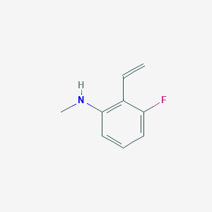 2-Ethenyl-3-fluoro-N-methylaniline