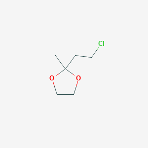 2-(2-Chloroethyl)-2-methyl-1,3-dioxolane