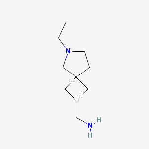 (6-Ethyl-6-azaspiro[3.4]octan-2-yl)methanamine