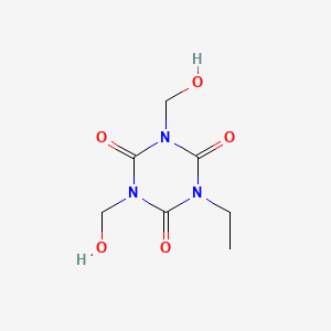 1-Ethyl-3,5-bis(hydroxymethyl)-1,3,5-triazine-2,4,6(1H,3H,5H)-trione