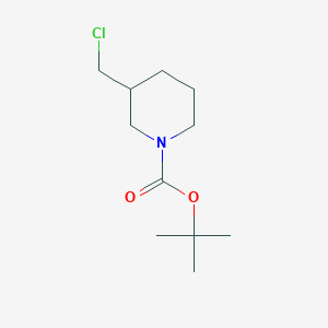 molecular formula C11H20ClNO2 B1394982 tert-Butyl 3-(chloromethyl)piperidine-1-carboxylate CAS No. 876589-09-2