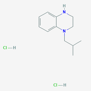 1-Isobutyl-1,2,3,4-tetrahydroquinoxaline dihydrochloride