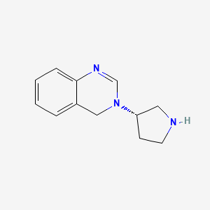 (S)-3-(pyrrolidin-3-yl)-3,4-dihydroquinazoline