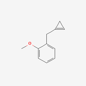 Benzene, 1-(1-cyclopropen-1-ylmethyl)-2-methoxy-