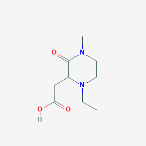 2-(1-Ethyl-4-methyl-3-oxo-2-piperazinyl)-acetic acid
