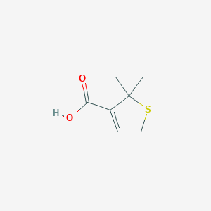 2,2-Dimethyl-2,5-dihydrothiophene-3-carboxylic acid