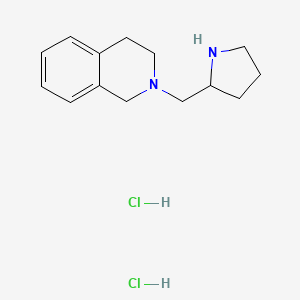 2-(2-Pyrrolidinylmethyl)-1,2,3,4-tetrahydroisoquinoline dihydrochloride