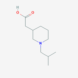2-(1-Isobutyl-3-piperidinyl)acetic acid