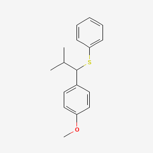 p-(2-Methyl-1-(phenylthio)propyl)anisole