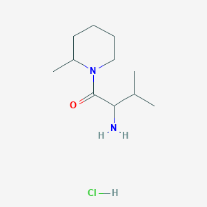 2-Amino-3-methyl-1-(2-methyl-1-piperidinyl)-1-butanone hydrochloride