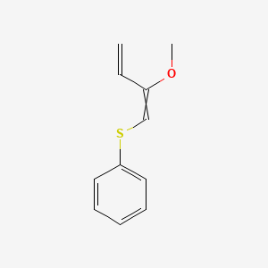 [(2-Methoxybuta-1,3-dien-1-yl)sulfanyl]benzene