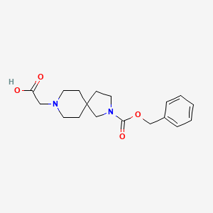 2-(2-((Benzyloxy)carbonyl)-2,8-diazaspiro[4.5]decan-8-yl)acetic acid